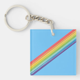 Bandes arc-en-ciel diagonales