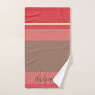 BANDES BROWN ROUGE-ROSE LUMINEUSES DE CRU