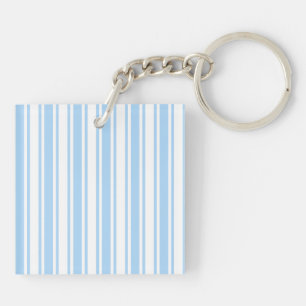 Bandes de bonbons bleu pâle et blanc