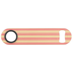 Bandes de bonbons corail et jaune