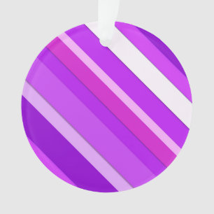 Bandes de bonbons en couches - violet et orchidée