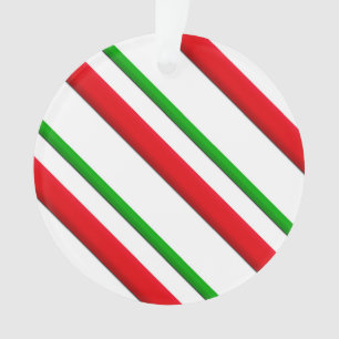 Bandes de bonbons, rouge, vert et blanc