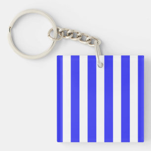 Bandes de bonbons royales bleues et blanches