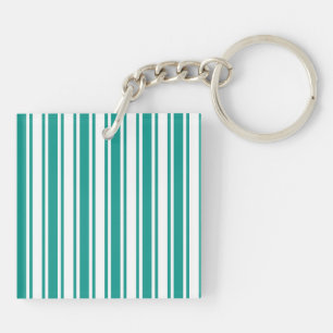 Bandes de bonbons turquoises et blanches