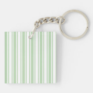 Bandes de bonbons vert pâle et blanc