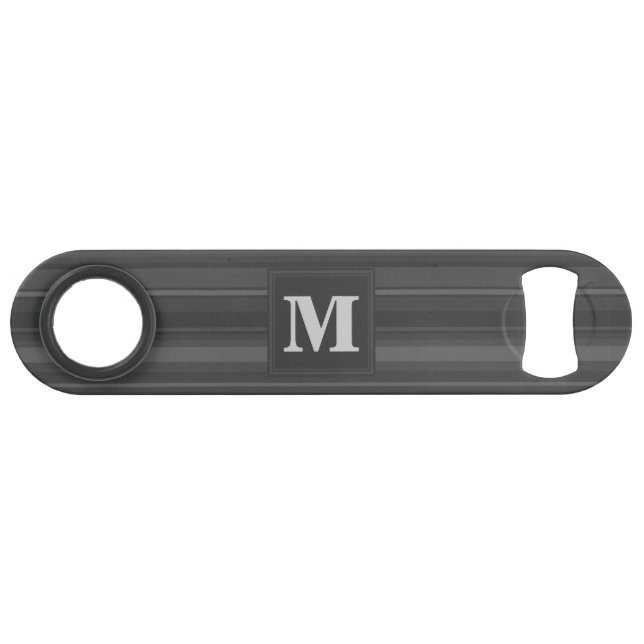 Bandes de charbon de monogramme (Devant (Horizontal))