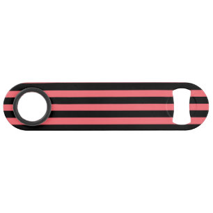 Bandes de corail et de bonbons noirs