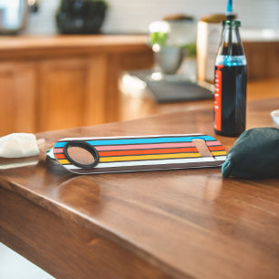 Bandes de style Vintage multicolore foncé