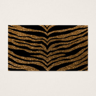 Bandes de tigre de parties scintillant d'or
