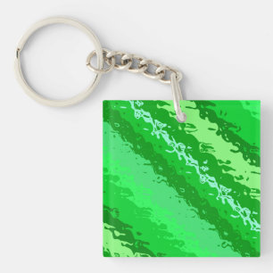 Bandes de verre - tons vert émeraude