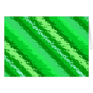 Bandes de verre - tons vert émeraude