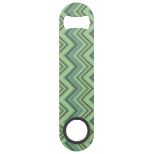 Bandes de zigzag vert olive