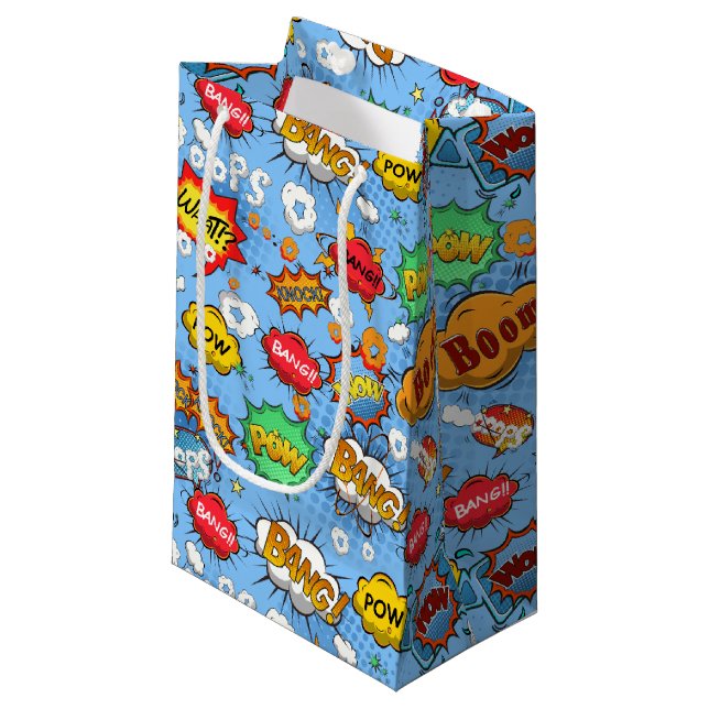 Bandes dessinées Bubbles Sacs cadeaux (Devant Angle)