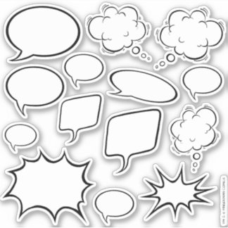 Bandes dessinées Dessinez vos propres stickers de 