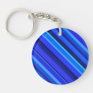 Bandes diagonales bleues