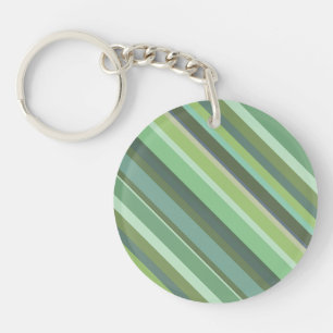 Bandes diagonales vert olive