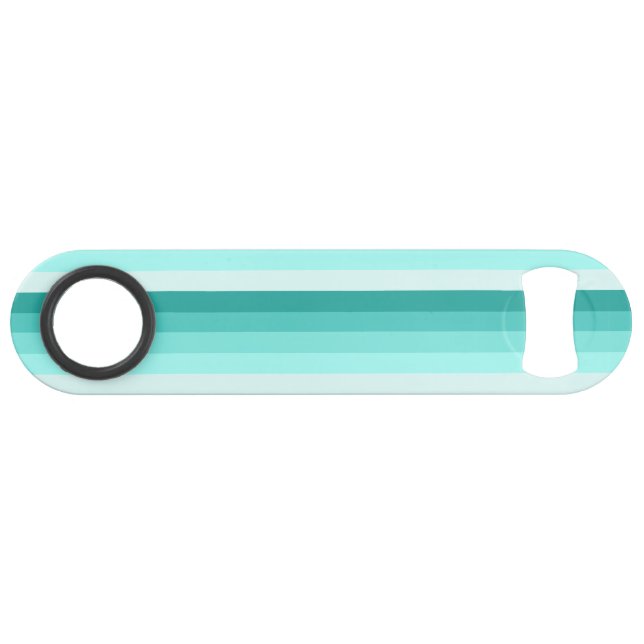 Bandes d'ombre turquoise (Dos Horizontal)