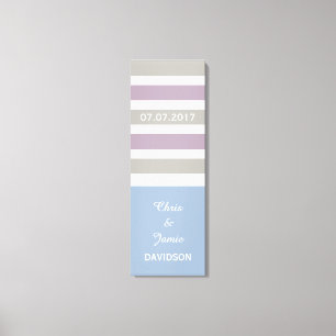 Bandes Motif taille personnalisée et toile envelop