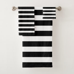 Bandes noires et blanches Design moderne