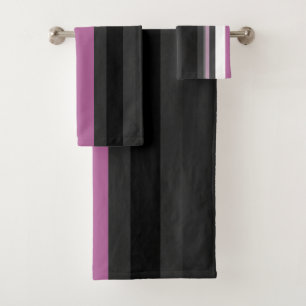 Bandes noires, grises et blanches
