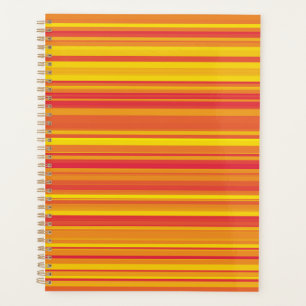 Bandes Orange Rouge Jaune