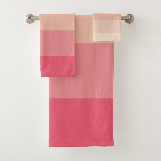 Bandes pastel roses (En situation)