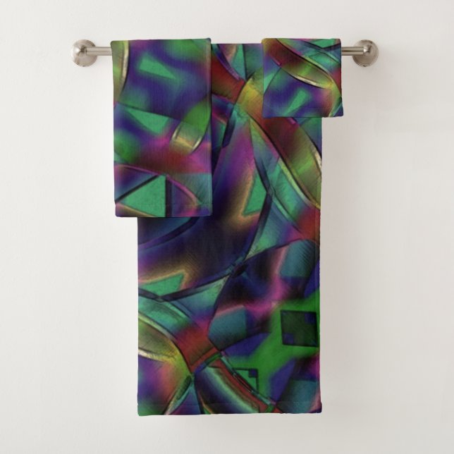 Bandes tissées de couleur foncée (En situation)