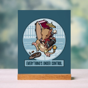 Bandicoot drôle Tout est sous contrôle Cartoon