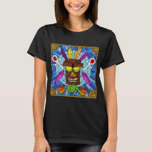 Bandicoot-Maske Buntglas T-Shirt