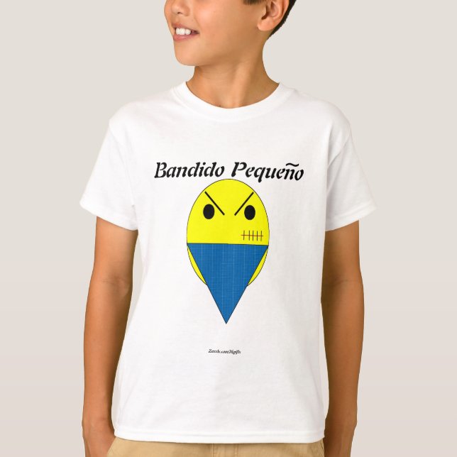 Bandido Pequeno T-Shirt (Vorderseite)
