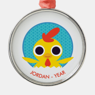 Bandit der Kick Silbernes Ornament