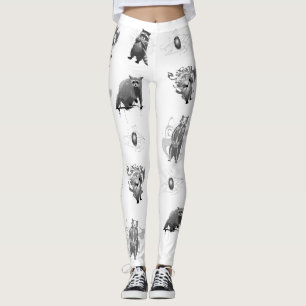 Bandit der Raccoon-Leggings Leggings