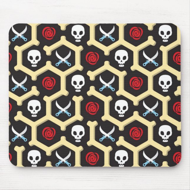 Bandit-Thema-Muster Mousepad (Vorne)