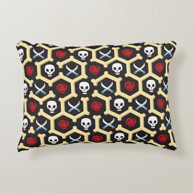 Bandit-Thema-Muster Zierkissen (Vorderseite)