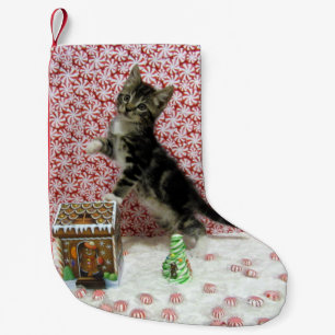 Bandit's Sweet Christmas Strumpf - Katze / Kitten Kleiner Weihnachtsstrumpf