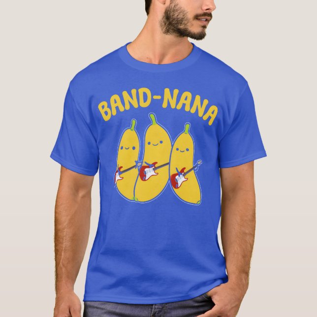 Bandnana Guitarist funny T-Shirt (Vorderseite)