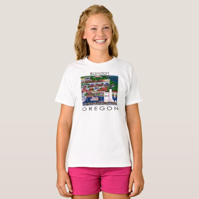 Bandon au bord de la mer T-shirt (Devant entier)
