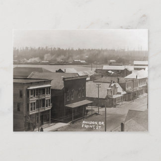 Bandon OR Circa 1900 Postkarte