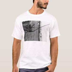 Bandon, Oregon-Hafen-Ansicht und T-Shirt