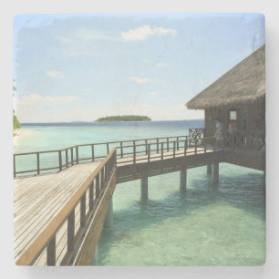 Bandos Island Resort, North Male Atoll, Die Maledi Steinuntersetzer