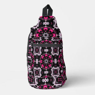 Bandoulière Goth Girl Pink Planet Imprimer Couper Sac à coudre