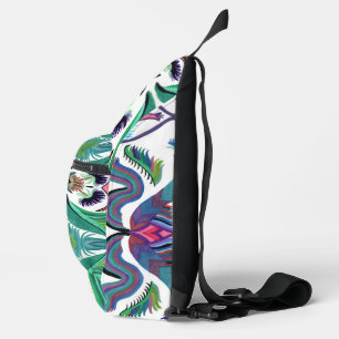 Bandoulière Isle-of-Ferns Original et C/M sur un sac à élingue