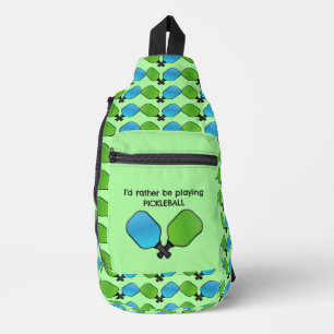 Bandoulière Sac à balle de conception de Pickball