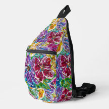 Sac à billes florales