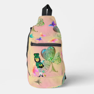 Bandoulière Sac à coudre et à couper pour la St-Patrick Leprec