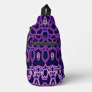 Bandoulière Sac à élingue, un design classique rétro sans soud