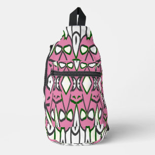 Bandoulière Sac à élingue, un design classique rétro sans soud