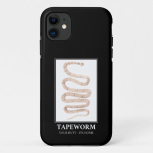 Bandwurm Ihr Hintern seine Zuhause Case-Mate iPhone Hülle