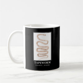 Bandwurm Ihr Hintern seine Zuhause Kaffeetasse