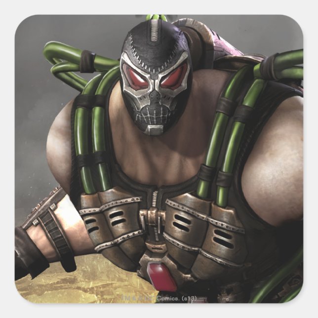 Bane Quadratischer Aufkleber (Vorderseite)